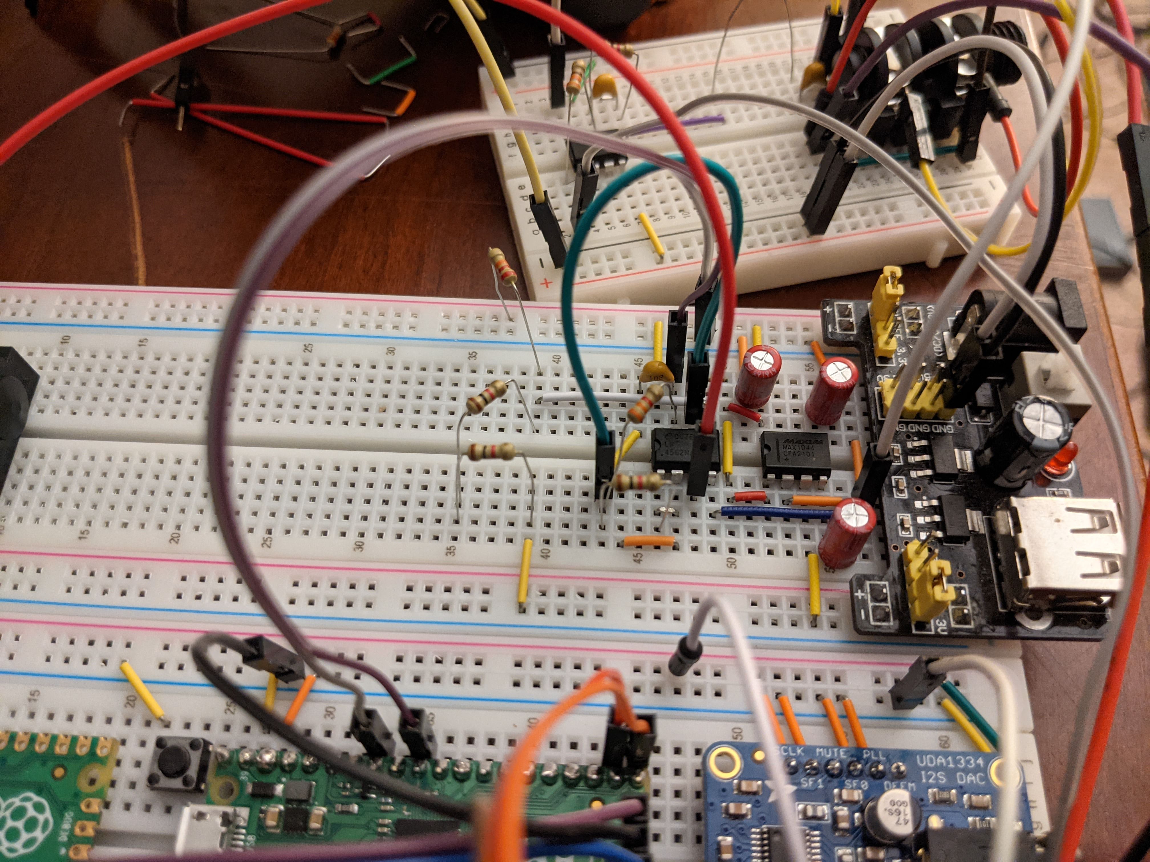 The audio DSP circuit.